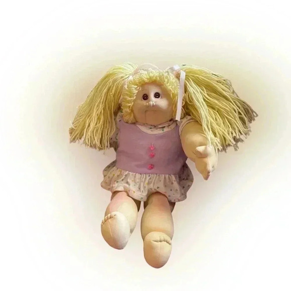 Cabbage Patch Kids The Little People Xavier Roberts 1985 Original Soft Sculpture - Picture 10 of 12